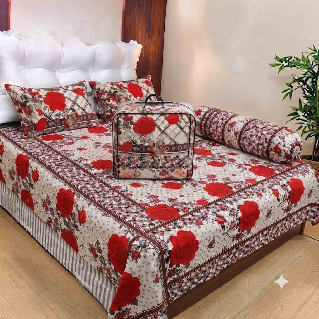 Luxury Comforter Set 5 Pis Set
